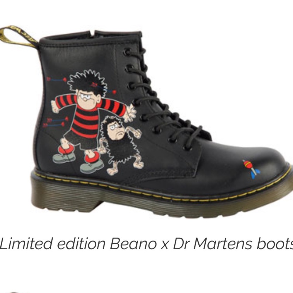 Limited edition Beano x Dr Martens boots